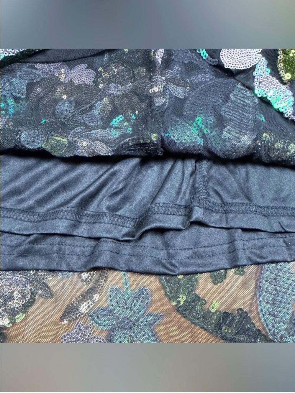 Lulus Black Floral Sequin Maxi Dress Lace Up Back Bodycon Prom
Formal S - Picture 12 of 13